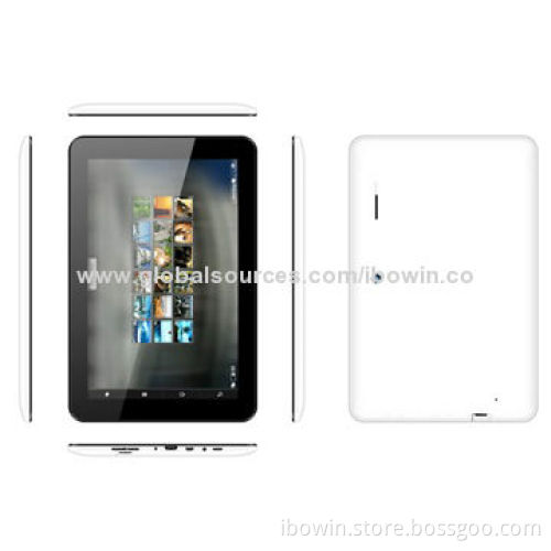 10-inch 1,024 x 600P Allwinner A23 1.6GHz Tablet PCs with HDMI®/Wi-Fi/Bluetooth/Dual-camera